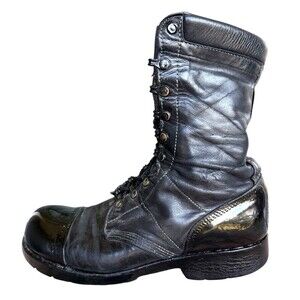 Corcoran Vintage Red Label Cap Toe 10” Jump Boots Black 1525 Men’s Size 10E